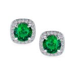 Traditional 2CT Round CZ Solitaire Halo Clip-On Earrings GoldSilver Non-Pierced - Image 7