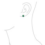 Traditional 2CT Round CZ Solitaire Halo Clip-On Earrings GoldSilver Non-Pierced - Image 11