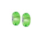 Set of 2 Translucent Murano Faceted Glass Charm Bead with Sterling Silver Core - Image 11