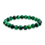 Natural Stone Multi Color Stackable Round 8MM Ball Beads Strand Stretch Bracelet - Image 18