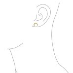 Western Jewelry Boho Tribal Style Stud Earrings with Crescent Moon Design - Image 5