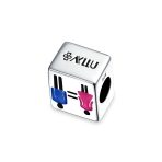Inspirational Support Gender Equality Charm Bead .925 Sterling Silver Fits European Bracelet - Image 3