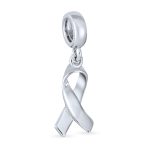 Breast Cancer Survivor Hope Dangle Charm Bead Symbolic - Image 2