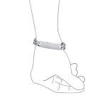 Silver Tone Cuban Link Chain ID Bracelet for Men Stainless Steel Various Sizes - Image 3