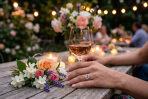 Romantic CZ Pave Cubic Zirconia Intertwined Infinity Forever Heart Promise Ring Rose Gold Sterling Silver - Image 3