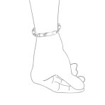 200 Gauge 8MM Heavy Sterling Silver Men's Figaro ID Bracelet - Image 5