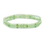 Natural Stone Tiny Ombre Beads Stretch Bracelets Stackable Set of 3 Strands - Image 5