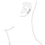 Climber Cartilage Leaf Ear Cuffs Wrap For Non Pierced Earrings .925 Sterling Silver - Image 5