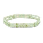 Natural Stone Tiny Ombre Beads Stretch Bracelets Stackable Set of 3 Strands - Image 9