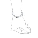 Thick Heavy  Sterling Silver Figaro Chain Link Bracelet 9MM - Image 2