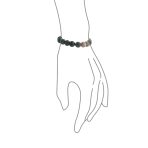 Mala Brown Earth Stone Jasper Bead Stretch Bracelet for Men Multi-Color 10MM - Image 3
