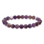 Natural Stone Multi Color Stackable Round 8MM Ball Beads Strand Stretch Bracelet - Image 10
