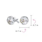 Mechanic Steampunk Moving Gears Cufflinks Stainless Steel Hinge Bullet Back - Image 4