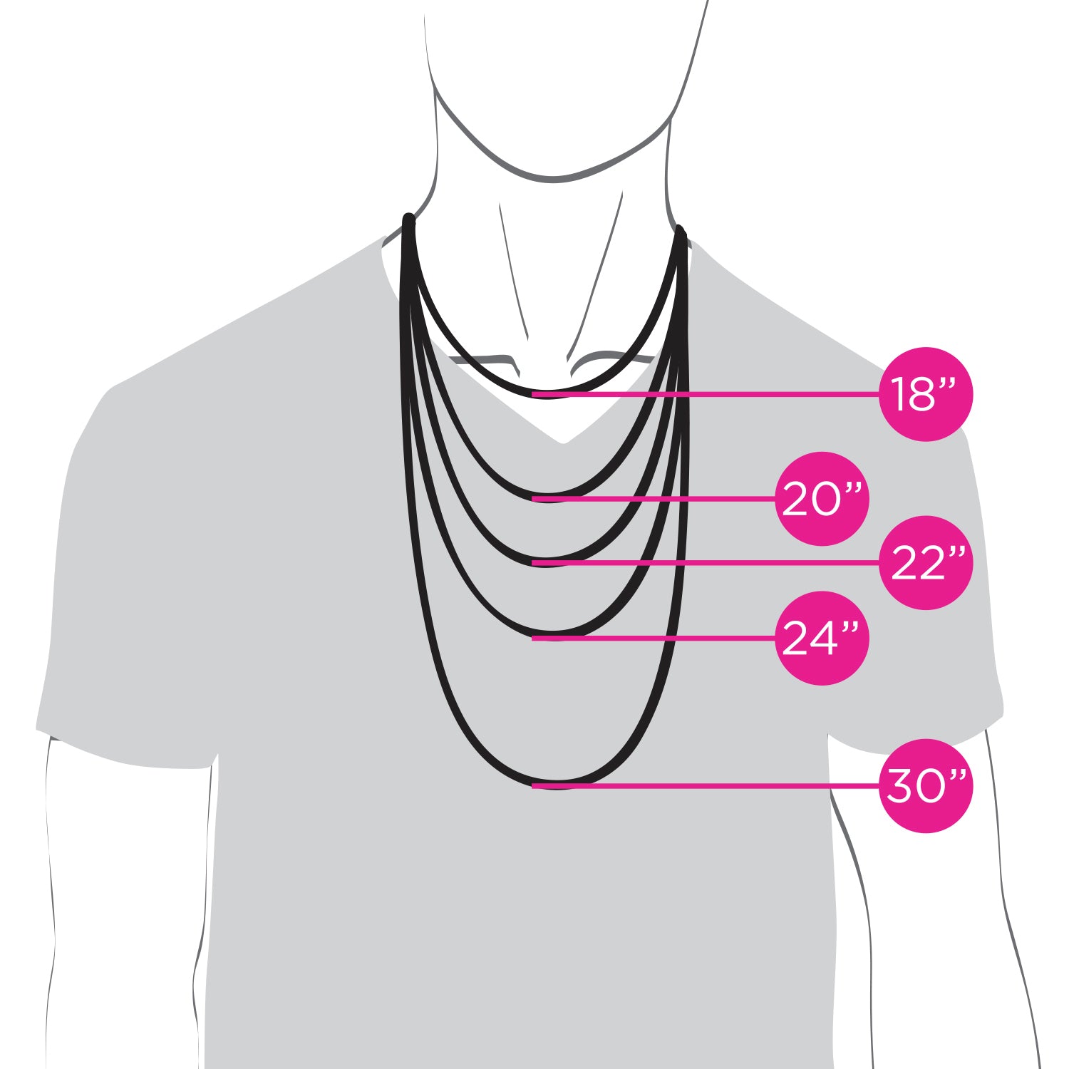 mens-chain-sizes-model-image-jan-2021-done_33d22a62-99eb-495f-9278-10fd24bbc801 Heavy Solid 5MM Thick .925 Sterling Silver Box Link Chain Necklace 18" - Image 1