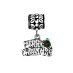 Christmas Charm Bead Bundle Snowflake Hearts Envelope Sterling Silver for Bracelets