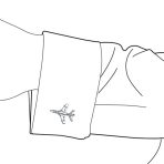 Mens Pilot Military Jet Airplane Shirt Cufflink Silver Tone Stainless Steel - Image 3