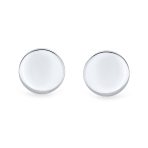 Monogram Initial Geometric Sterling Silver Shirt Cufflink for Men Gift - Image 2