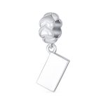Initial Alphabet Bead Charm A-Z Heart MAMA Dangling for European Bracelet - Image 2