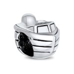 Nautical Speed Boat Charm Bead .925 Sterling Silver Fits European Bracelet