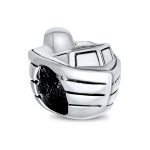 Nautical Speed Boat Charm Bead .925 Sterling Silver Fits European Bracelet