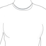 Classic Graduated CZ Cubic Zirconia Statement Tennis Necklace Silver Plated - Image 8