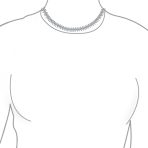 Vintage Art Deco Collar Necklace Clear White Cubic Zirconia for Bridal Events - Image 8