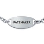 Miami Cuban Link Medical ID Bracelet Stainless 7.5 Inch - Image 6