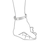 Religious Our Lords Prayer Cross El Padre Maestro ID Bracelet Stainless Steel - Image 4