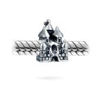 Fairytale Princess Castle Charm Bead in Sterling Silver for European Bracelets - Image 2