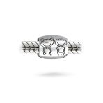 Set of 2 Mother's Day SUPER MOM and BFF Friendship Charm Bead Sterling Silver - Image 6