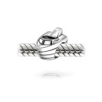 Nautical Speed Boat Charm Bead .925 Sterling Silver Fits European Bracelet - Image 3