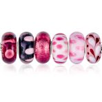 Mix Set Shades of Red & Pink Murano Glass Charm Bead for Bracelets .925 Sterling Silver - Image 5