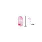 Mixed Set Sterling Silver Core Murano Glass Charm Bead for European Bracelet - Image 3