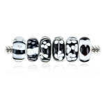 Mixed Set Sterling Silver Core Murano Glass Charm Bead for European Bracelet - Image 3