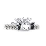 Set of 2 Nautical Travel Crab & Sea Turtle Charm Bead Sterling Silver - Image 6