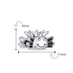 Nautical Travel Charm Bead Sterling Silver Crab for European Bracelet - Image 3