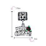 Christmas Charm Bead Bundle Snowflake Hearts Envelope Sterling Silver for Bracelets - Image 6