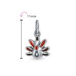 Thanksgiving Turkey Dangle Charm Bead Multicolor Enamel for European Bracelet - Image 6