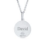 Parton Of Safe Travel Protect Us Religious Medal Saint Christopher Pendant Necklace Sterling Silver - Image 2