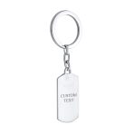 Guardian Angel Wing Feather Key Chain for Men - Oxidized Stainless Steel Dog Tag - Image 4