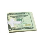 Set of 2 Christian Fleur de Lis Cross Money Clip Credit Card Holder Gold Plated - Image 3