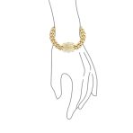 Jewelry Set Virgin Mary Lady of Guadalupe Necklace Bracelet Earrings Gold Plated - Image 4