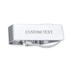 Large Round Hinged Style Money Clip Card Holder for Men Silver Stainless Steel - Image 5