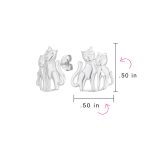 Best Friend Animal Lover Studs Earrings Two Kitten Cat - Image 4