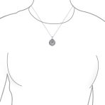 Vintage Style Celtic Round Claddagh Locket Necklace Pendant .925 Sterling Silver - Image 4