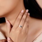 Plain Basic 3MM Thin Flat Wedding Band Ring Comfort Fit Titanium - Image 5