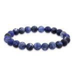 Natural Stone Multi Color Stackable Round 8MM Ball Beads Strand Stretch Bracelet - Image 21
