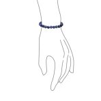 Natural Stone Multi Color Stackable Round 8MM Ball Beads Strand Stretch Bracelet - Image 49