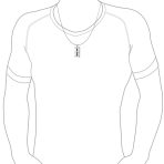 Unisex Rainbow CZ Dog Tag Pendant Necklace in Silver Tone Stainless Steel - Image 3