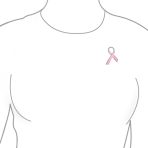 Prevention Pink Ribbon Breast Cancer Survivor Brooche Pin Enamel Gold Plated - Image 4